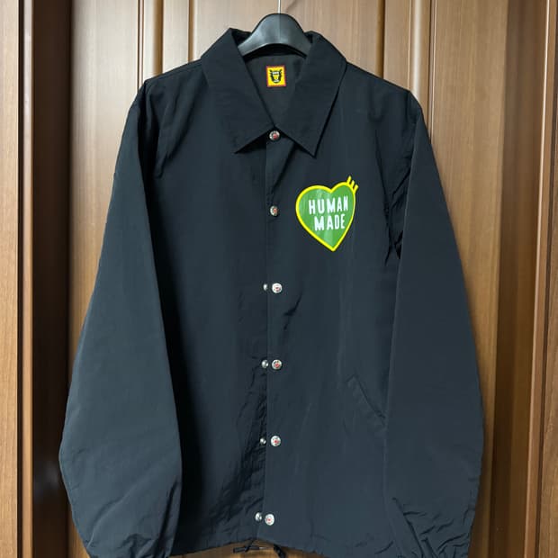 휴먼메이드 코치 자켓 블랙 m