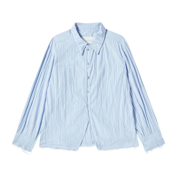 이예 셔츠 L 블루 새상품