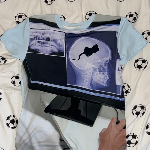 honkyo 혼쿄 BABY HALF 티셔츠