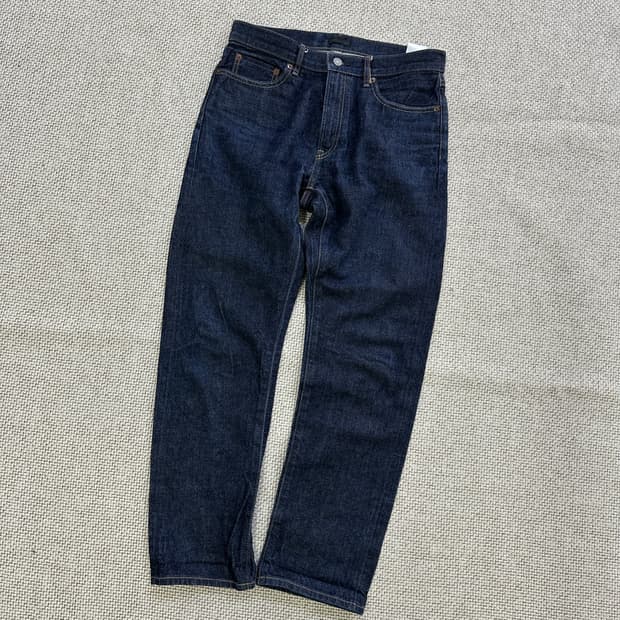 78.5 유니클로 진청 데님 청바지 0326D