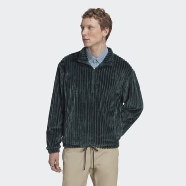 아디다스 벨벳 아노락 M