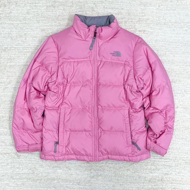 THE NORTH FACE Light Pink Puffer Jacket