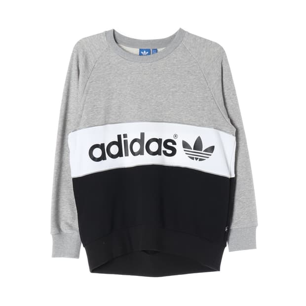 ADIDAS 아디다스 불꽃 맨투맨 (S)