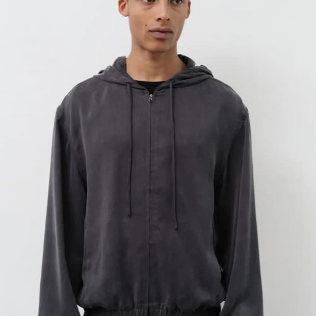 (구매)25ss 아모멘토 큐프로 후드집업