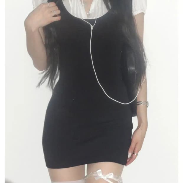 엔젤넘버 angelnumber555 이터널 걸후드 원피스 구해요