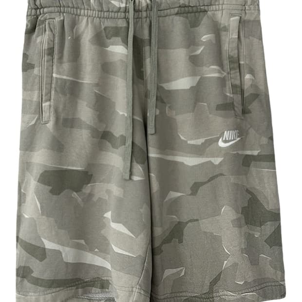 [S] NIKE 나이키 카모패턴 밴딩 스웻쇼츠 반바지