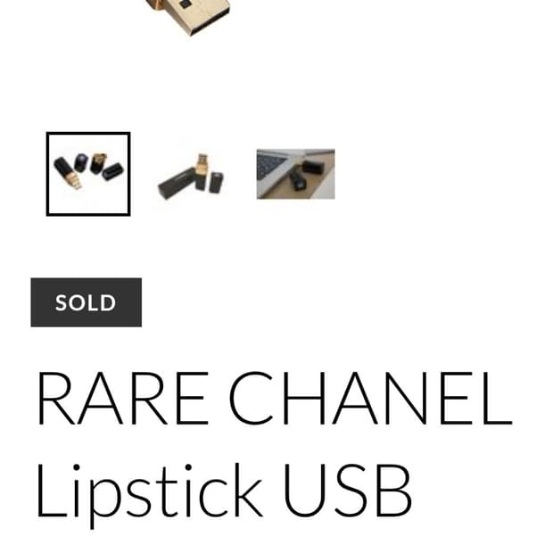 (희귀)샤넬 VIP 립스틱 USB 드라이브 미사용