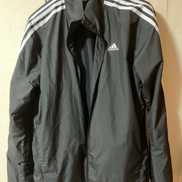 아디다스 여자 기모 바람막이 미디움