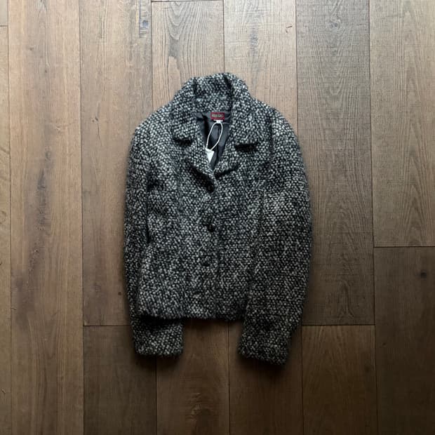 Hairy Tweed Volume Jacket