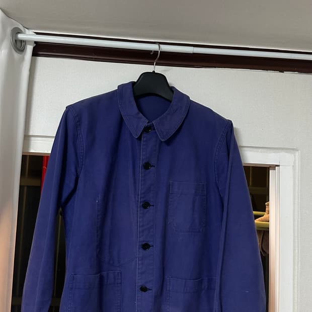 70-80년대 라운드 칼라 프렌치 워크자켓