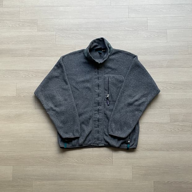 90s 파타고니아 신칠라 그레이 플리스 자켓