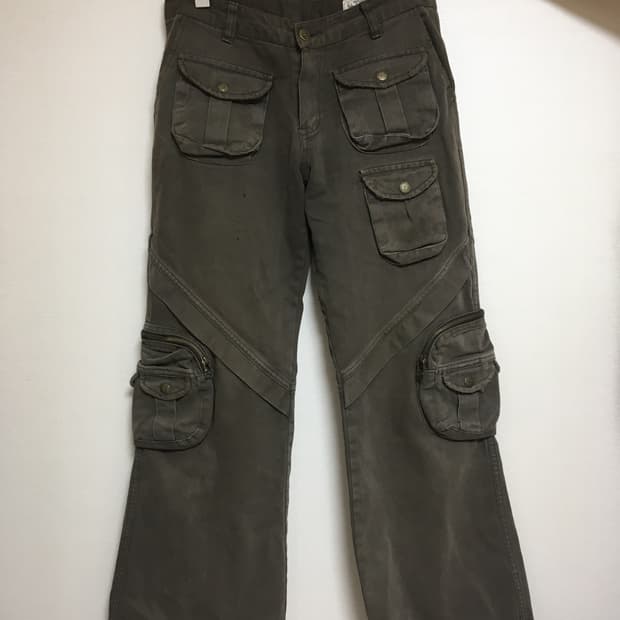 빈티지 포켓 팬츠