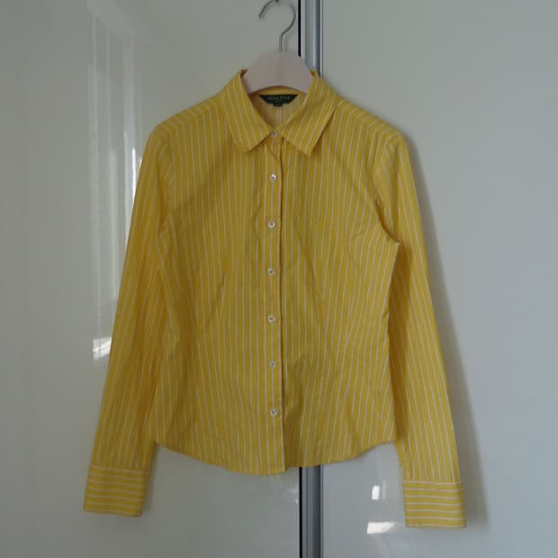 Beanpole Stripe Yellow Shirt 
