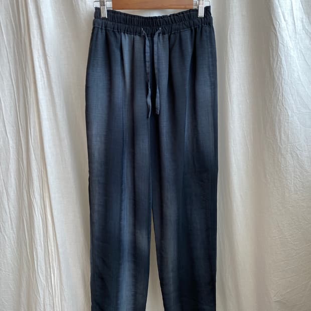 블루 그라데이션 밴딩팬츠(F)