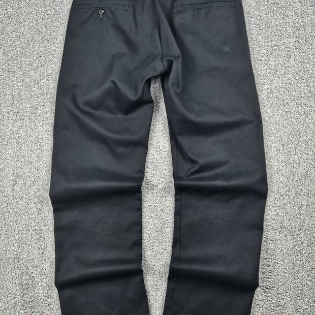 디키즈 베이직 블랙 스트레이트 코튼 팬츠 ( 30X32 )/ 10228
