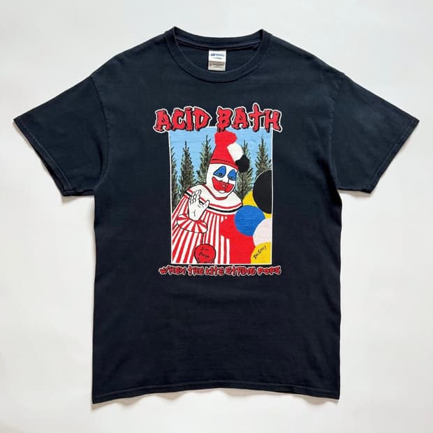 빈티지 00s Acid Bath 티셔츠