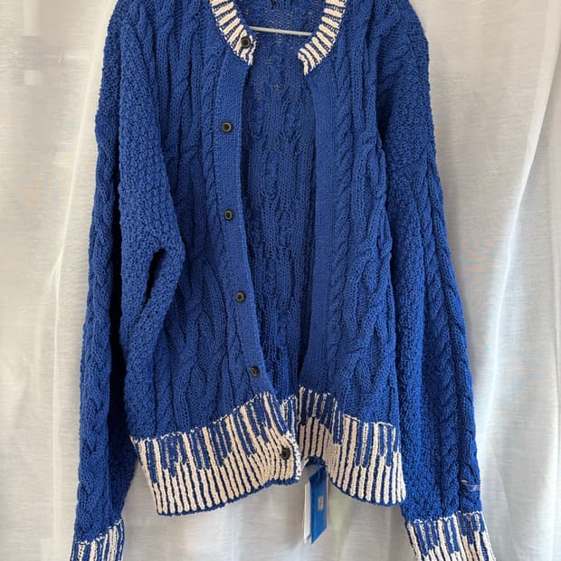 아더에러 Tave cardigan Z-Blue