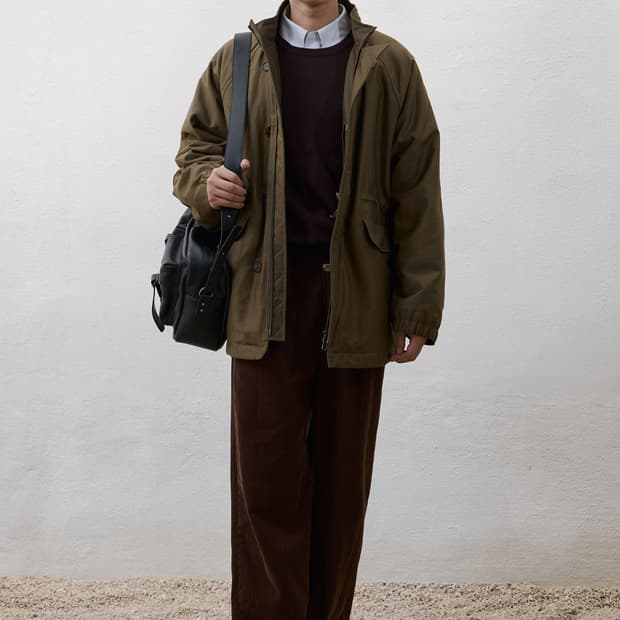 유스 N3B Wool Pile Parka