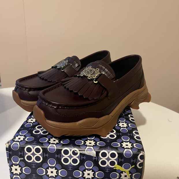 푸마x팔로모 나이트폭스 레더 로퍼