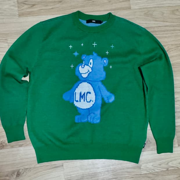 lmc 곰돌이 니트/m