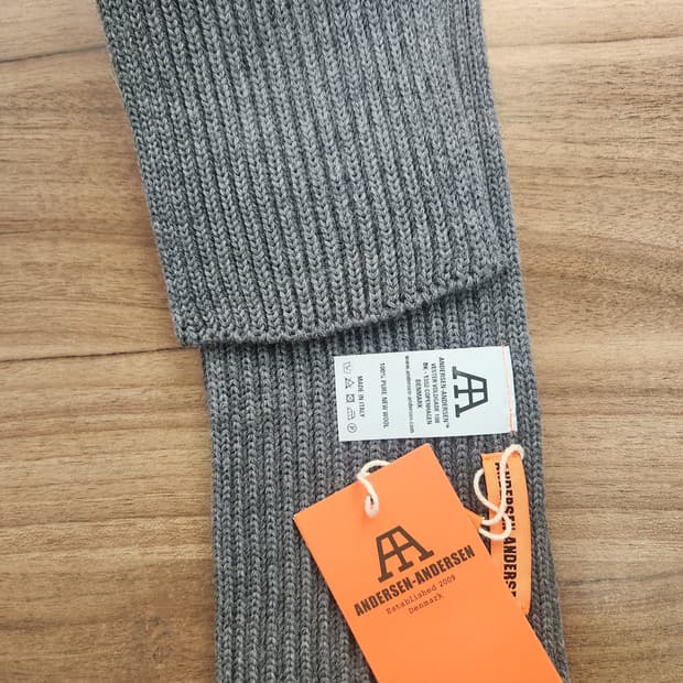 안데르센안데르센 머플러 그레이(새상품)