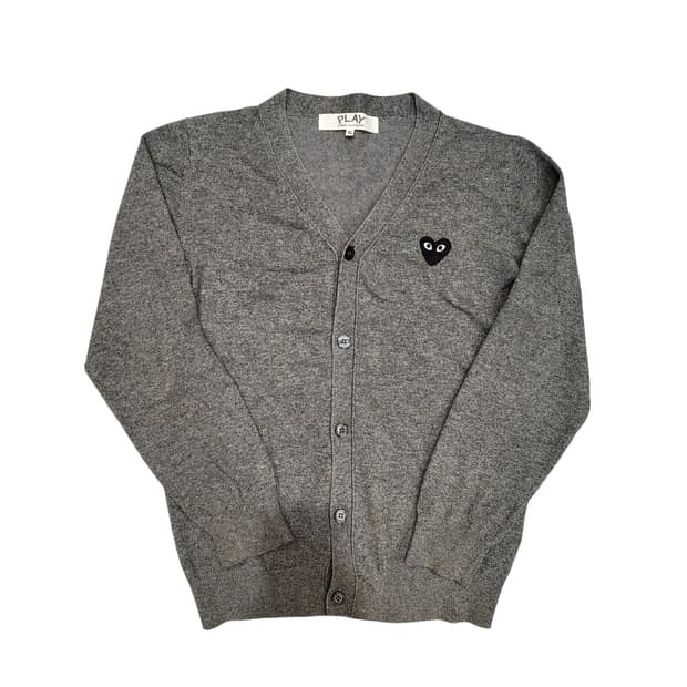 꼼데가르송 플레이 하트 와펜 가디건 CDG