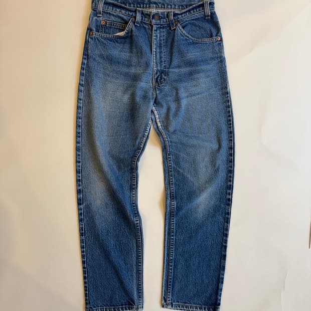 Levi's 505 Orange Tab Straight Denim