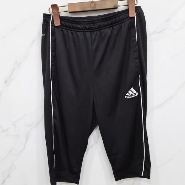 M,95 )) adidas 아디다스 7부 반바지! 허리 전체 고무줄~