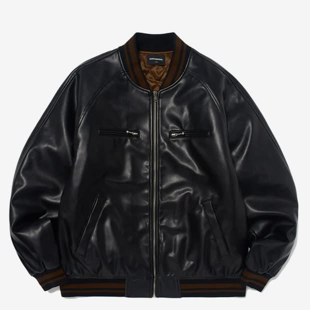 위캔더스 피로 레더자켓