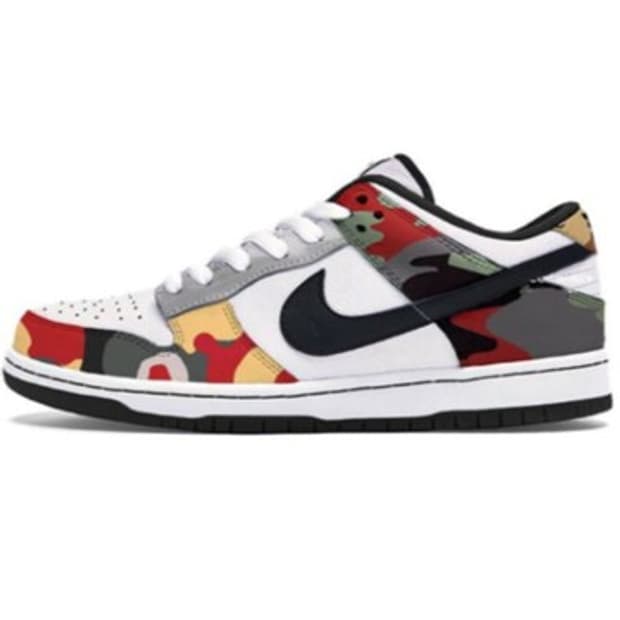 나이키 덩크 로우 SE 세일 멀티 카모