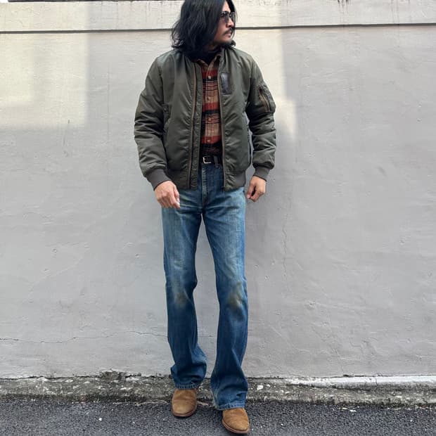 00년대 일본 리바이스 517 부츠컷