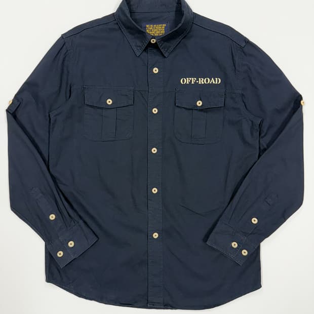 오프로드 다크네이비 워크셔츠