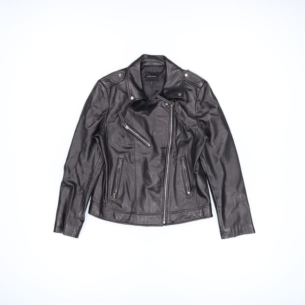 [77] 아자로 여성 천연양가죽 라이더자켓 1219H2