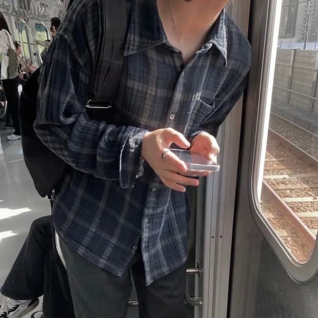 해칭룸 아카이브 V2 투페이스 린넨 셔츠