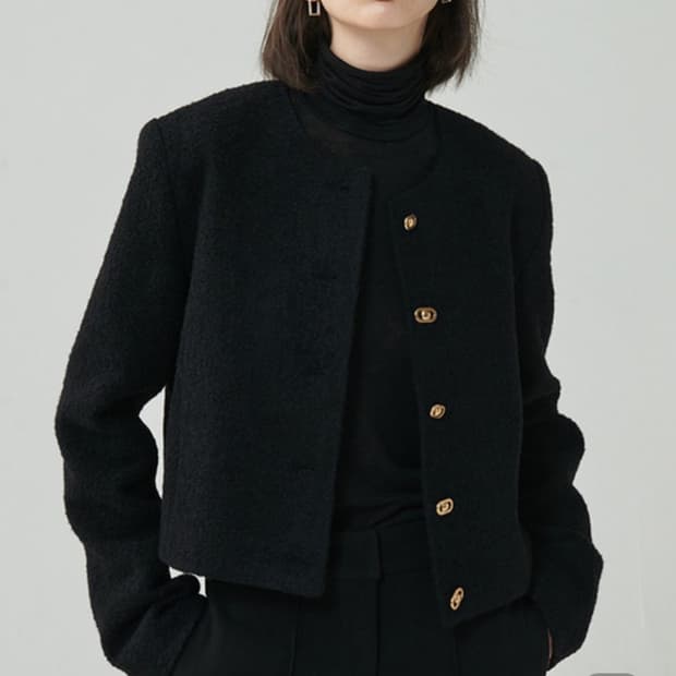 아르카익 부클 트위드 자켓 s