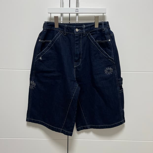 폴리테루 1/2 해머데님 인디고 2