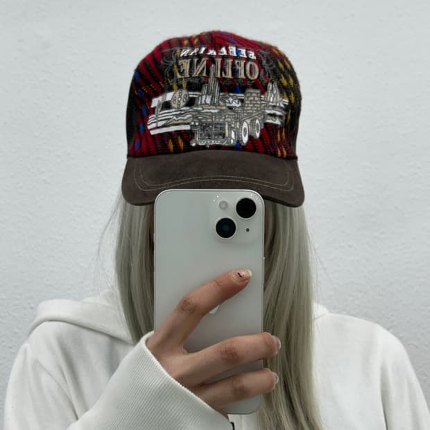 2000s 빈티지 브라운 메쉬 볼캡