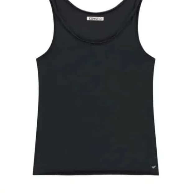 TWISTED SLEEVELESS DARK NAVY