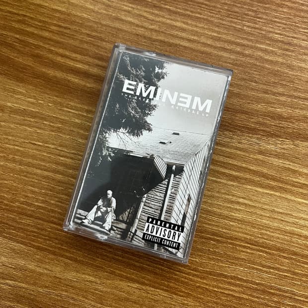 에미넴 The Marshall Mathers LP 카세트 테이프