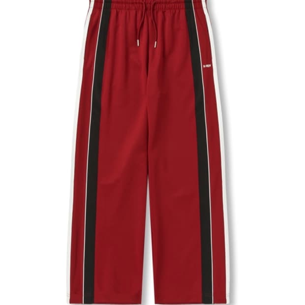[널디] 트리플 라인 트랙팬츠 (Red/L사이즈)