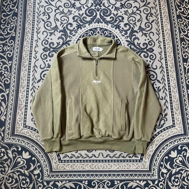 M 팔라스 WAFFLE ON 1/4 ZIP/W1871