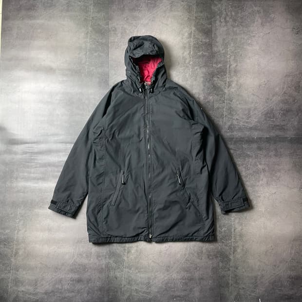 NIKE 1990s 나이키 빈티지 블랙 집업 후드점퍼 A00367