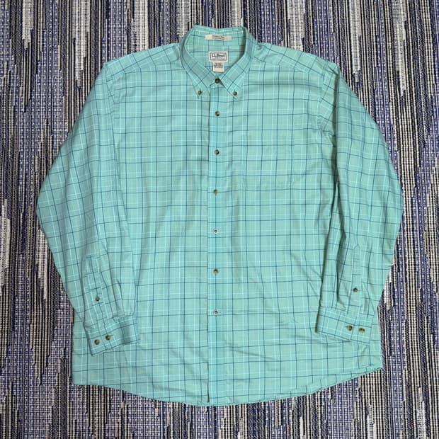 L.L.Bean 체크 셔츠