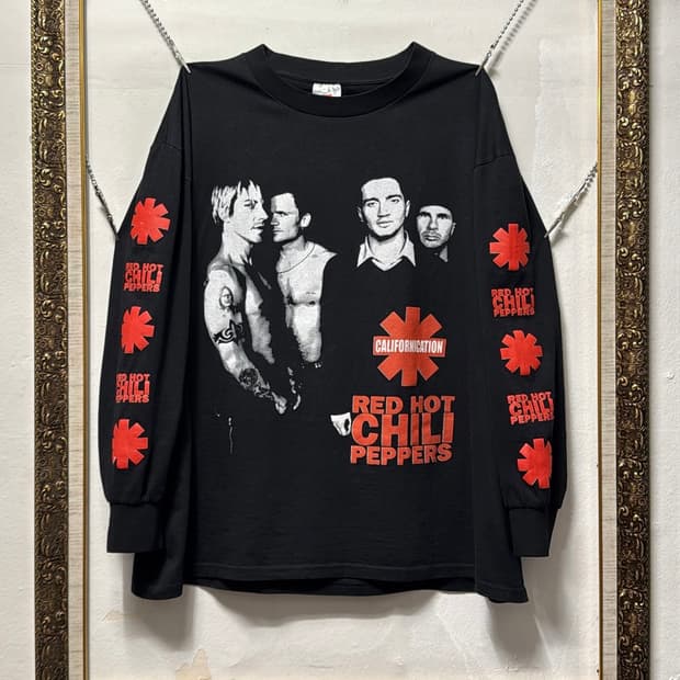 빈티지 90s 레드핫칠리페퍼스 Californication 롱슬리브