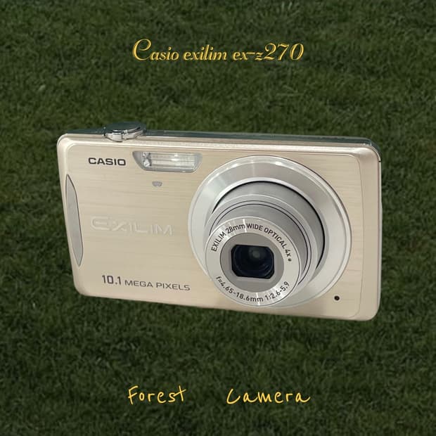 (메이크업✨) 카시오 exilim ex-z270 디지털카메라 빈티지디카