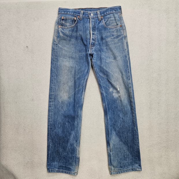90s 리바이스 501 데님 31 36 Made in USA