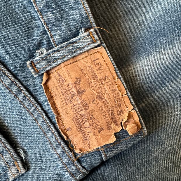 리바이스 빈티지 청바지