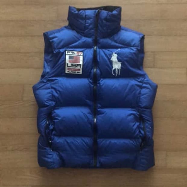 폴로 빅포니 usa 패딩