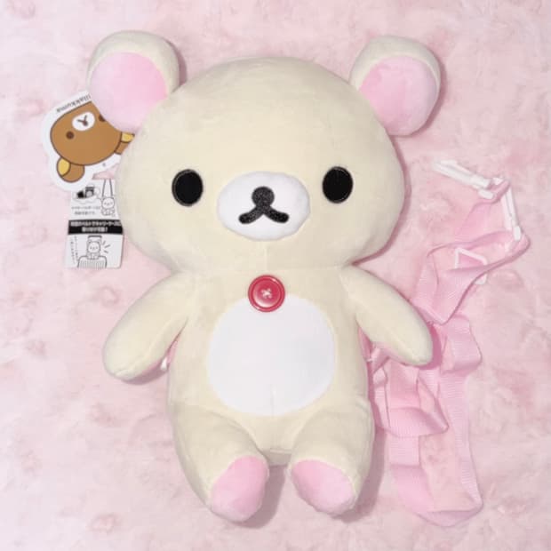 산리오 코리락쿠마 캐리어 백