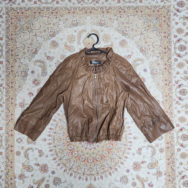 카시바디 여성 램스킨 레더자켓
66